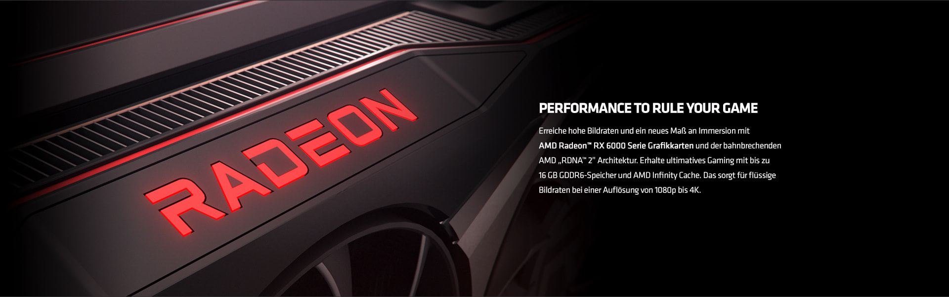 AMD Radeon RX 6000 Serie Grafikkarten Performance