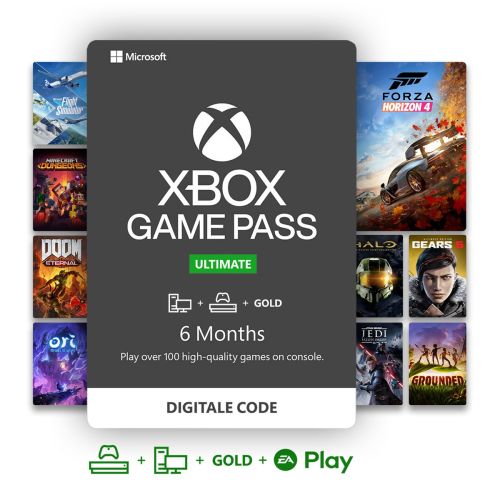 Xbox Game Pass Ultimate - 6 Months