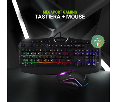 Megaport Gaming Keyboard & Mouse Set IT