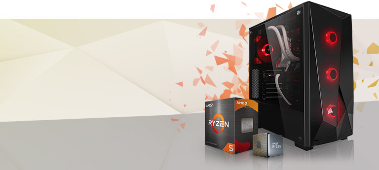 Gaming PCs mit<br>AMD Ryzen 5